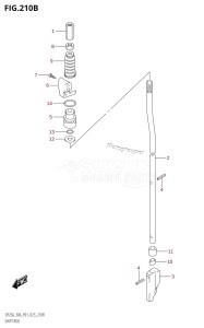 DF30A From 03003F-040001 (P01 P40)  2020 drawing SHIFT ROD (DF30A,DF30AR,DF30AT,DF30ATH)