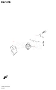 DF50A From 05003F-040001 (E01)  2020 drawing SENSOR (DF40AQH,DF60AQH)