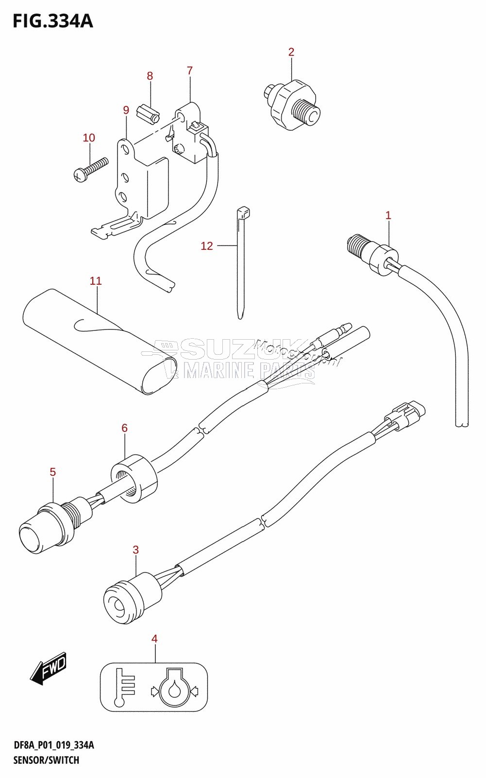 SENSOR /​ SWITCH (DF8A,DF9.9A)