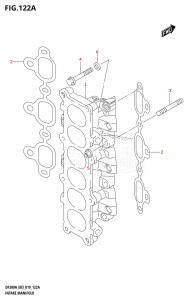 DF300AP From 30002P-910001 (E03)  2019 drawing INTAKE MANIFOLD