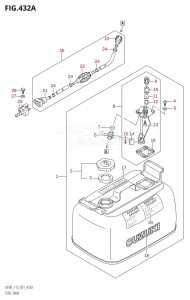 DF115T From 11501F-880001 (E01 E40)  2008 drawing FUEL TANK