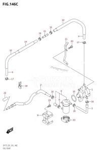 DF175TG From 17502F-610001 (E01 E40)  2016 drawing FUEL PUMP (DF150TG:E01)