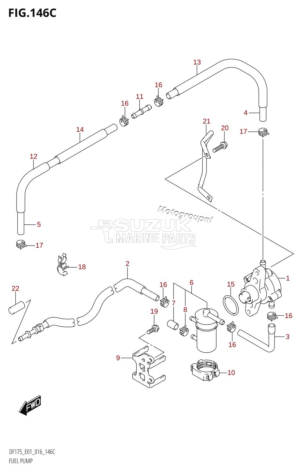 FUEL PUMP (DF150TG:E01)