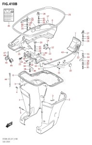 DF300A From 30002P-710001 (E03)  2017 drawing SIDE COVER (DF250A:E03:(X-TRANSOM,XX-TRANSOM))