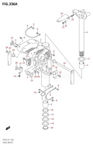 04004F-110001 (2011) 40hp E34-Italy (DF40AST) DF40A drawing SWIVEL BRACKET (DF40AST,DF60AT,DF60ATH,DF60AWT,DF60AWTH)