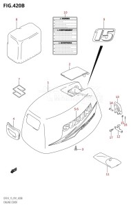 DF9.9 From 00992F-780001 (P01)  2007 drawing ENGINE COVER (K10,011)