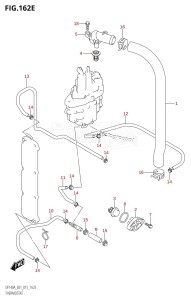 DF100A From 10003F-510001 (E01)  2015 drawing THERMOSTAT (DF115AZ:E40)