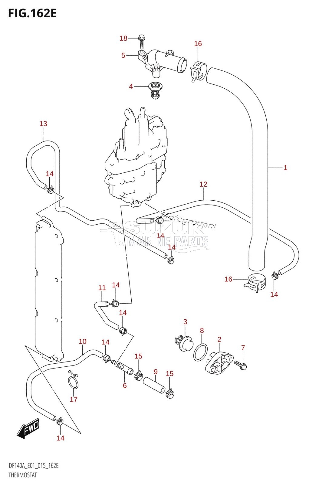 THERMOSTAT (DF115AZ:E40)