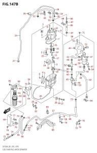 DF350A From 35001F-710001 (E01)  2017 drawing FUEL PUMP /​ FUEL VAPOR SEPARATOR (DF350A)