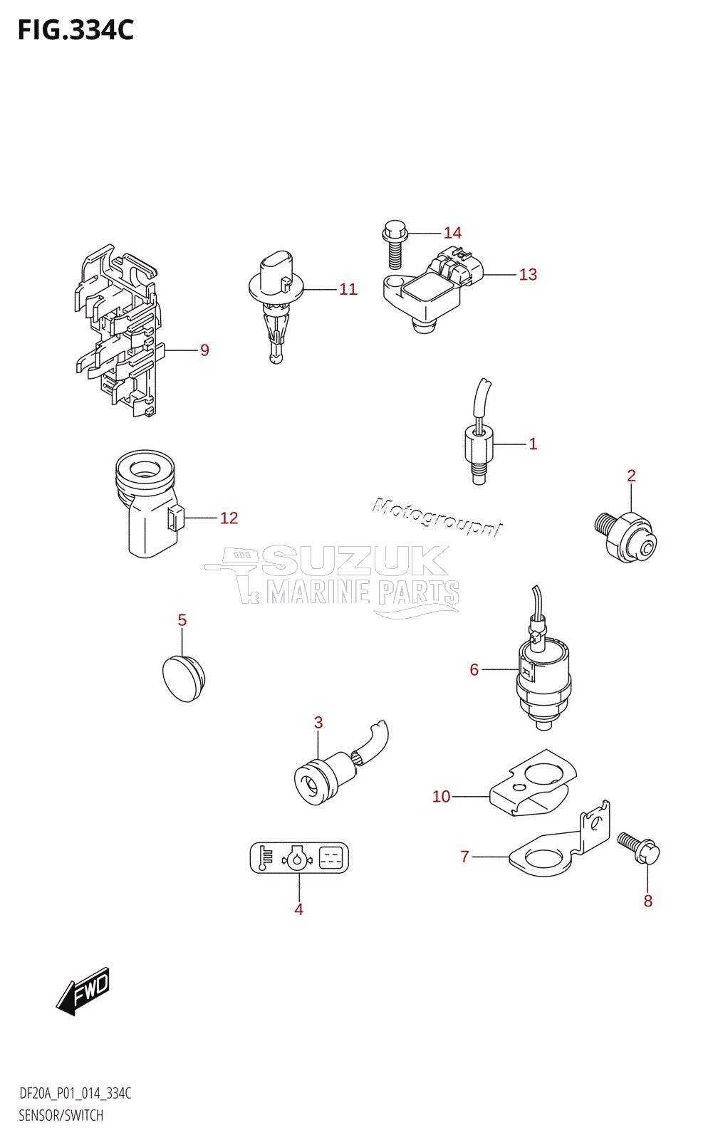 SENSOR /​ SWITCH (DF9.9BT:P01)