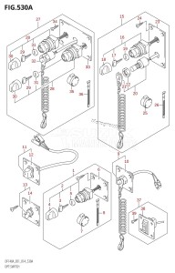 DF140A From 14003F-410001 (E01 E40)  2014 drawing OPT:SWITCH