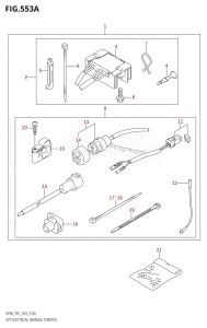 DF8A From 00801F-440001 (P01)  2024 drawing OPT:ELECTRICAL (MANUAL STARTER) (DF8A,DF9.9A)