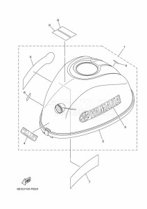 F2-5BMHS drawing FAIRING-UPPER