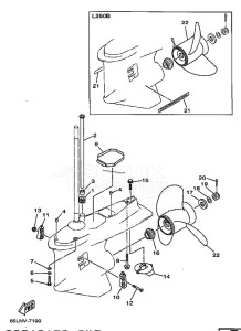 L250B drawing LOWER-CASING-x-DRIVE-3