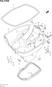 06001F-780001 (2007) 60hp E03-USA (DF60TK7) DF60 drawing SIDE COVER