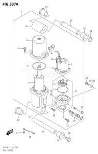 DF115AST From 11504F-040001 (E03)  2020 drawing TRIM CYLINDER (DF100AT,DF115AT:E11,DF115AZ:E11)