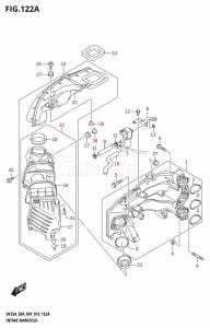 DF30A From 03003F-510001 (P01 P40)  2015 drawing INTAKE MANIFOLD (DF25A:P01)