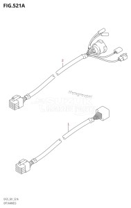 DF25 From 02503F-010001 (E01)  2010 drawing OPT:HARNESS