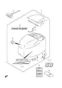 DF 50A drawing Engine Cover