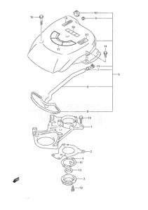 Outboard DF 50 drawing Oil Seal Housing