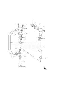 Outboard DF 60 drawing Thermostat