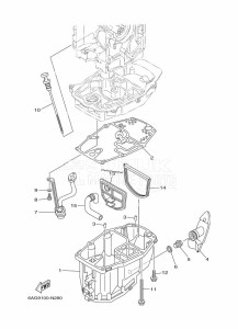 F20SMHA drawing OIL-PAN