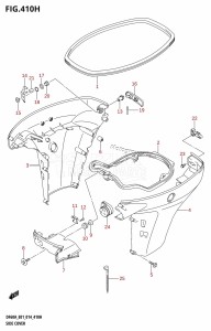 DF40A From 04003F-410001 (E01)  2014 drawing SIDE COVER (DF60A:E40)