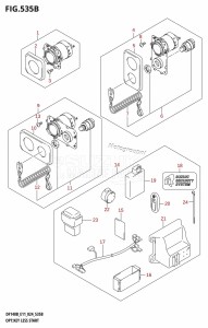 DF100C From 10005F-440001 (E01)  2024 drawing OPT:KEY LESS START