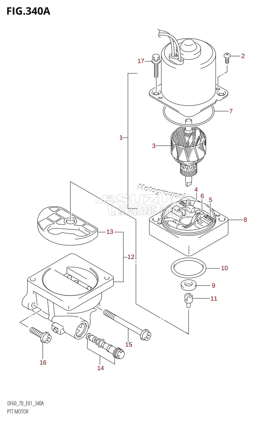 PTT MOTOR (W,X,Y)