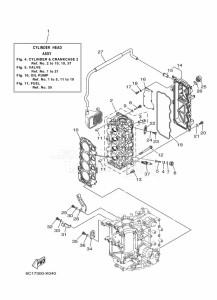 F60CETL drawing CYLINDER--CRANKCASE-2