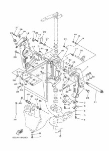 FL250BETU drawing FRONT-FAIRING-BRACKET