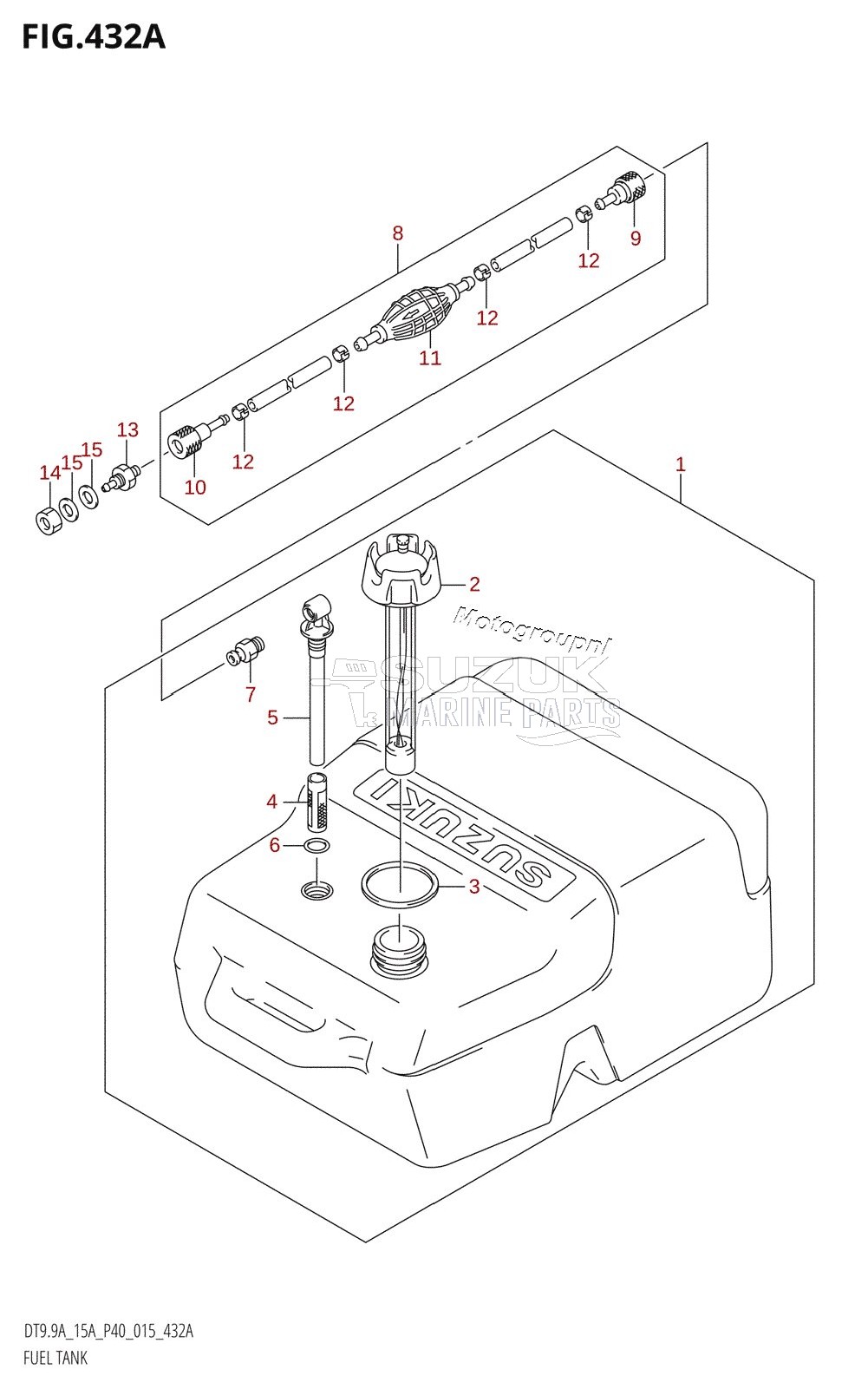 FUEL TANK (DT9.9A:P40)