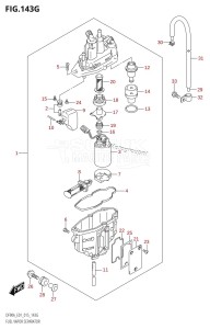 DF80A From 08002F-510001 (E03)  2015 drawing FUEL VAPOR SEPARATOR (DF90A:E01)