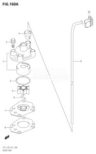 00252F-210001 (2012) 2.5hp P03-U.S.A (DF2.5) DF2.5 drawing WATER PUMP