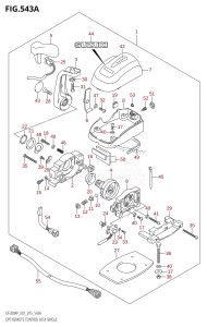 DF200AP From 20003P-510001 (E01 E40)  2015 drawing OPT:REMOTE CONTROL ASSY SINGLE