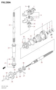 DF20 From 02001F-780001 (E01)  2007 drawing DRIVE SHAFT