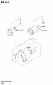 DF50A From 05003F-610001 (E01)  2016 drawing METER (DF60AVT:E40)