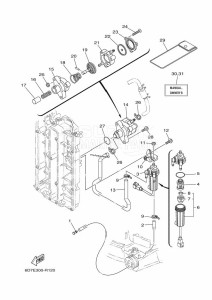 F100DETX drawing CARBURETOR