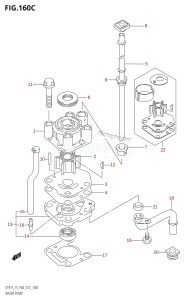 DT15 From 01503K-210001 (P36-)  2012 drawing WATER PUMP (DT9.9K:P36)