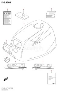 DF5A From 00503F-710001 (P01)  2017 drawing ENGINE COVER (DF5A:P01)