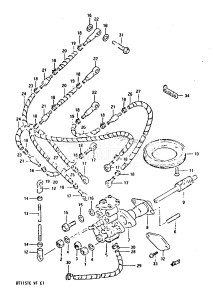 DT140 From 14002-405082 till 406620 ()  1984 drawing OIL PUMP (404575~)