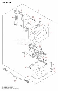 DF140BG From 14004F-440001 (E11 - E40)  2024 drawing OPT:REMOTE CONTROL ASSY SINGLE