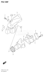 01504F-510001 (2005) 15hp P01-Gen. Export 1 (DF15A  DF15AR  DF15ATH) DF15A drawing INLET MANIFOLD (DF15ATH:P01)