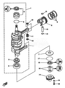 25J drawing CRANKSHAFT--PISTON