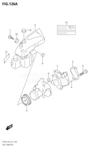 01504F-040001 (2020) 15hp P01-Gen. Export 1 (DF15A    DF15AR    DF15AT) DF15A drawing INLET MANIFOLD (DF9.9B,DF9.9BT,DF9.9BTH)