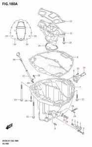 DF225Z From 22503Z-040001 (E01 E03 E40)  2020 drawing OIL PAN