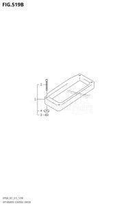 DF90A From 09003F-510001 (E01 E40)  2015 drawing OPT:REMOTE CONTROL SPACER (DF70ATH:E40)