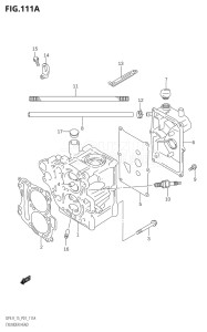 01502F-880001 (2008) 15hp P01-Gen. Export 1 (DF15K8  DF15RK8) DF15 drawing CYLINDER HEAD (K4)