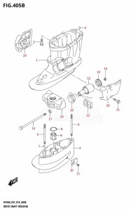 DF90A From 09003F-910001 (E40)  2019 drawing DRIVE SHAFT HOUSING (DF70ATH,DF80A,DF90ATH)