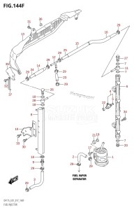 DF150Z From 15002Z-710001 (E01 E40)  2017 drawing FUEL INJECTOR (DF175T:E40)